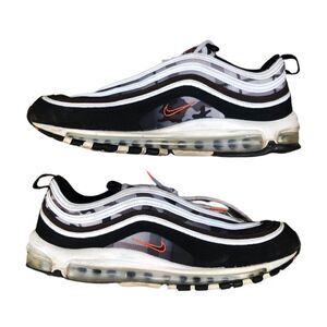 NIKE Air Max 97 Remix White Black Brown Size 11